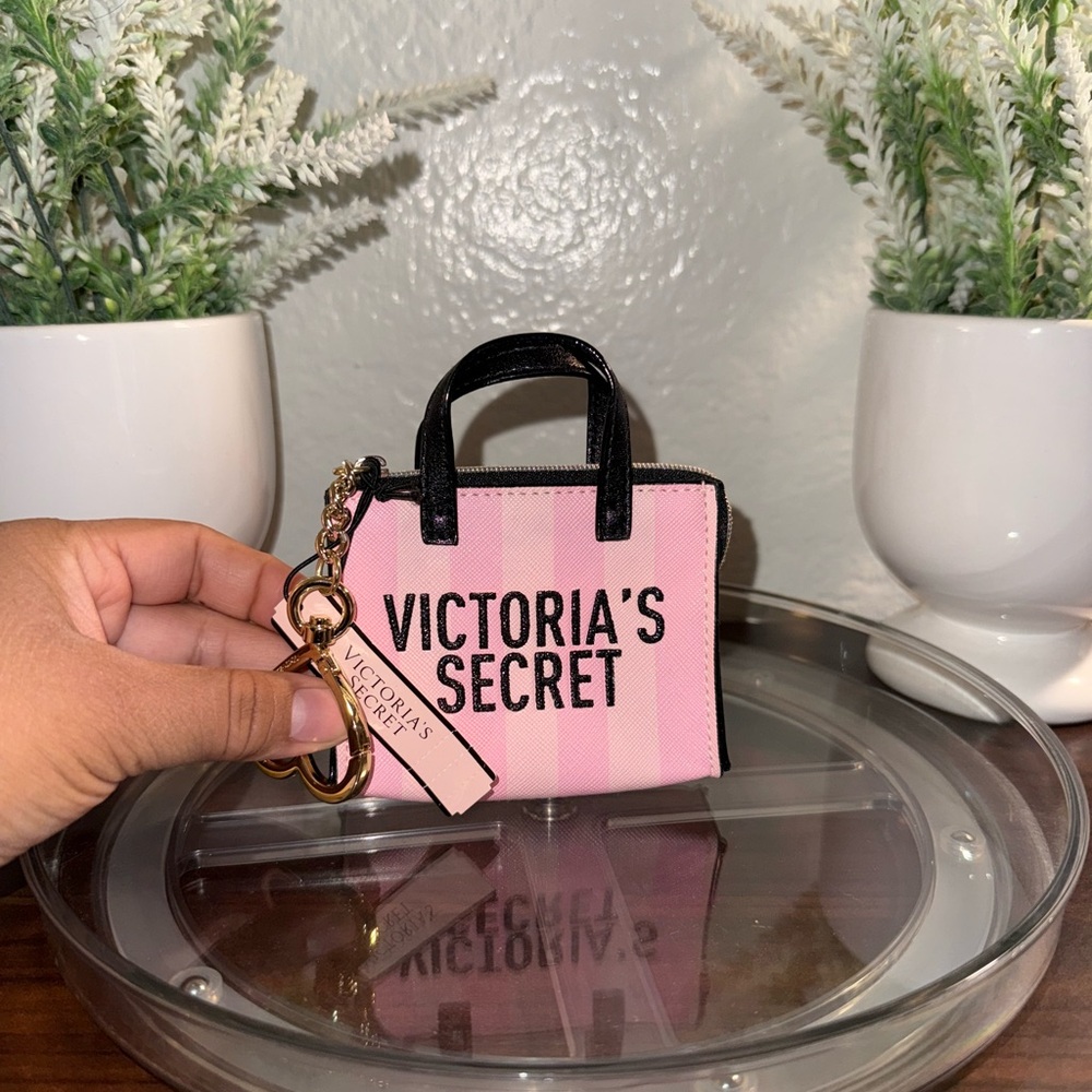 Victoria Secret bag charm/keychain NWT